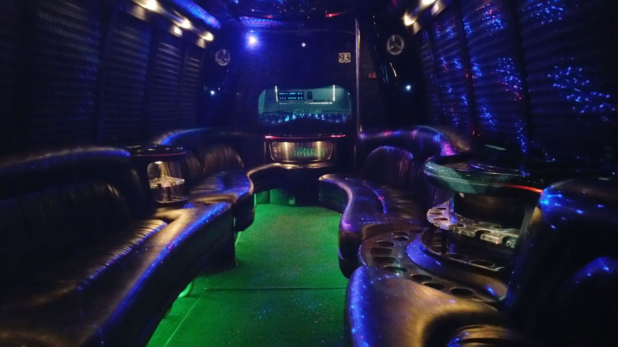 Party Bus Chicago, Corporate Bus Chicago, Hire Car Service, LED Lights Limo