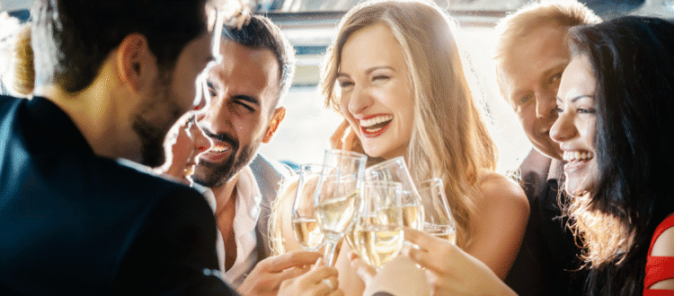 Party Bus Chicago Wedding