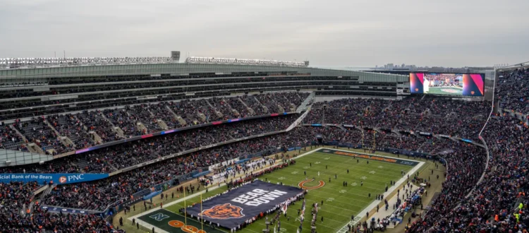 Limousine Service to Bears Packers Playoff Game Soldier Field