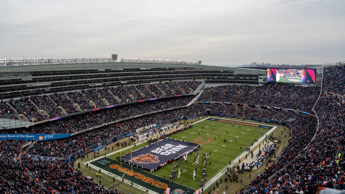 Limousine Service to Bears Packers Playoff Game Soldier Field