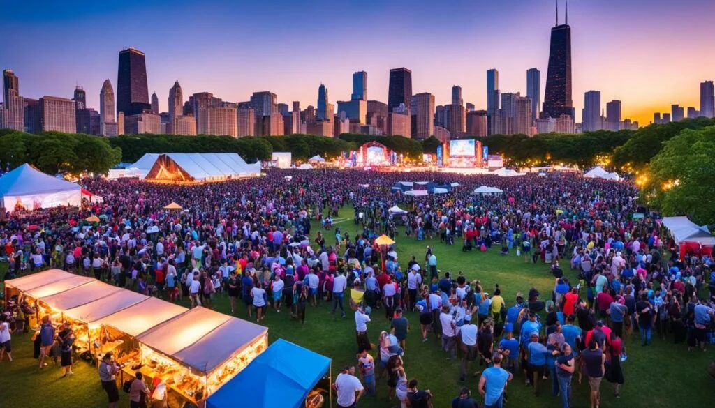 Limo Service to Chicago Festivals and Fairs