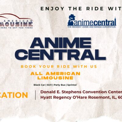 Transportation to Anime Central , Car Service to Anime Central , Limo Service Anime Central