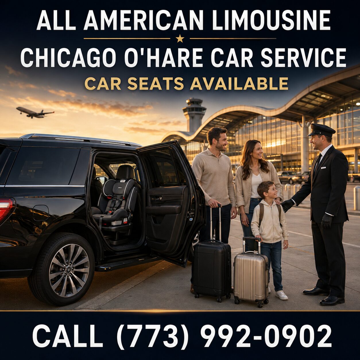 Car Service Chicago O'Hare Car Seat