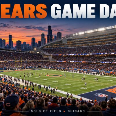Bears Game Day at Soldier Field