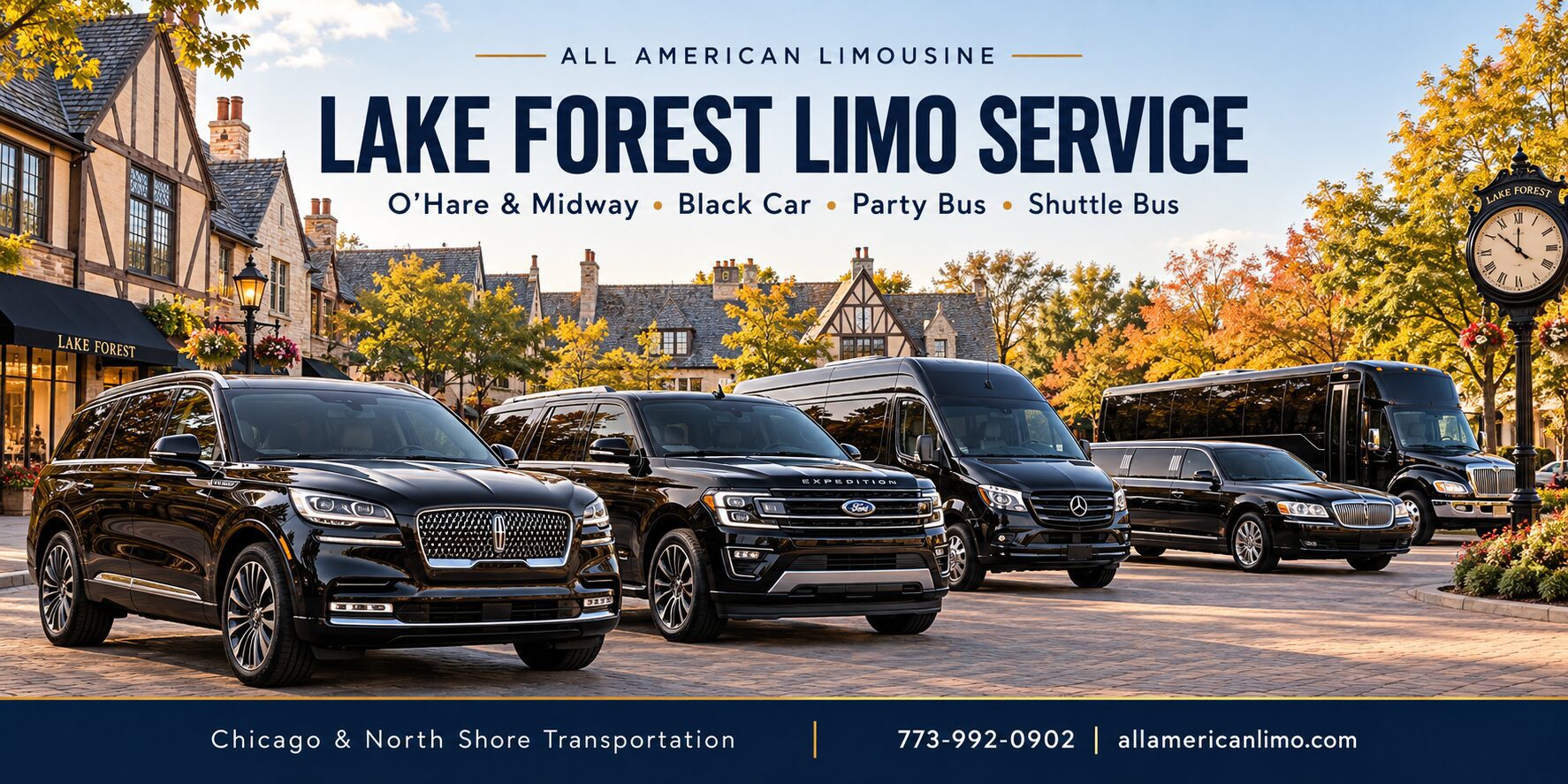 Lake Forest Luxury Limo Fleet