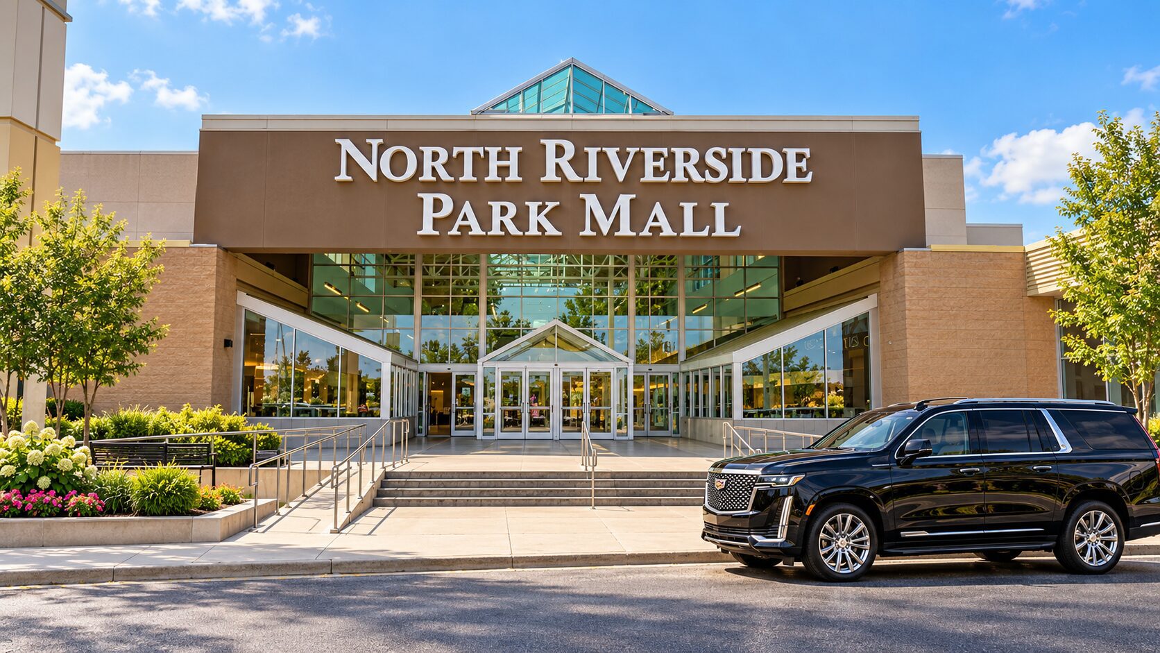 North Riverside Park Mall with Luxury SUV