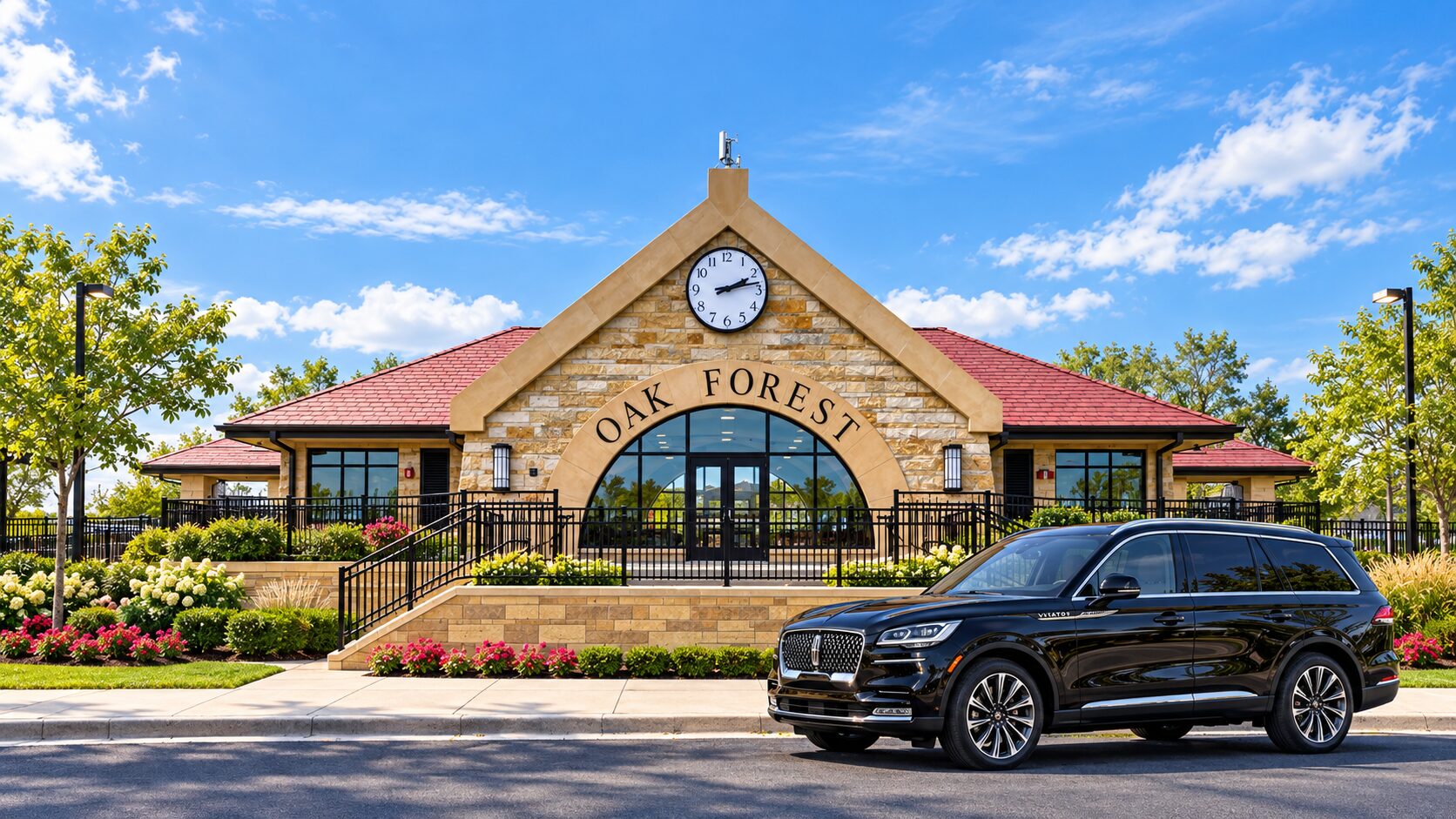 Oak Forest Station with Lincoln Aviator