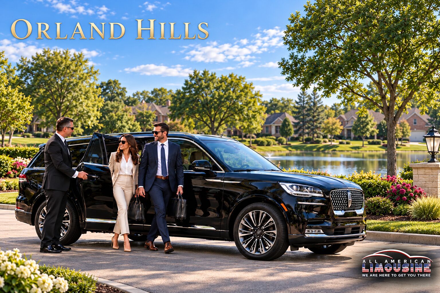 Orland Hills luxury arrival