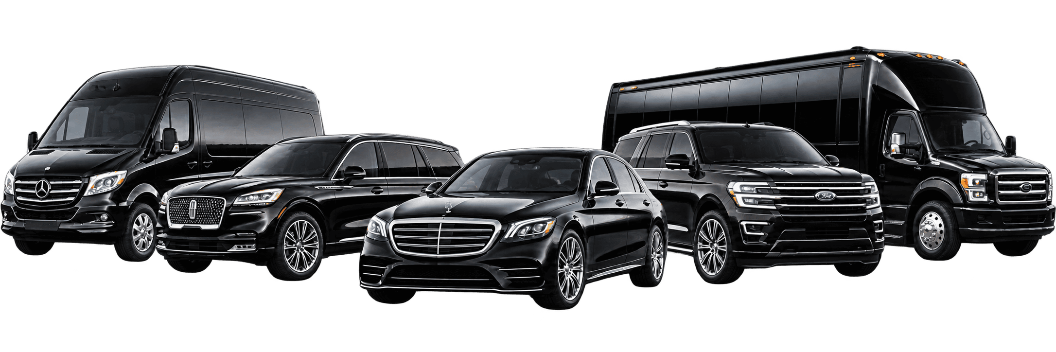 Luxury sedans SUVs executive Sprinter and shuttle bus available for Plainfield transportation